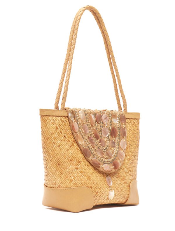 Cosmic Mini Rattan Tote - Image 3